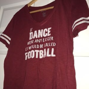 Maroon Dance Tee